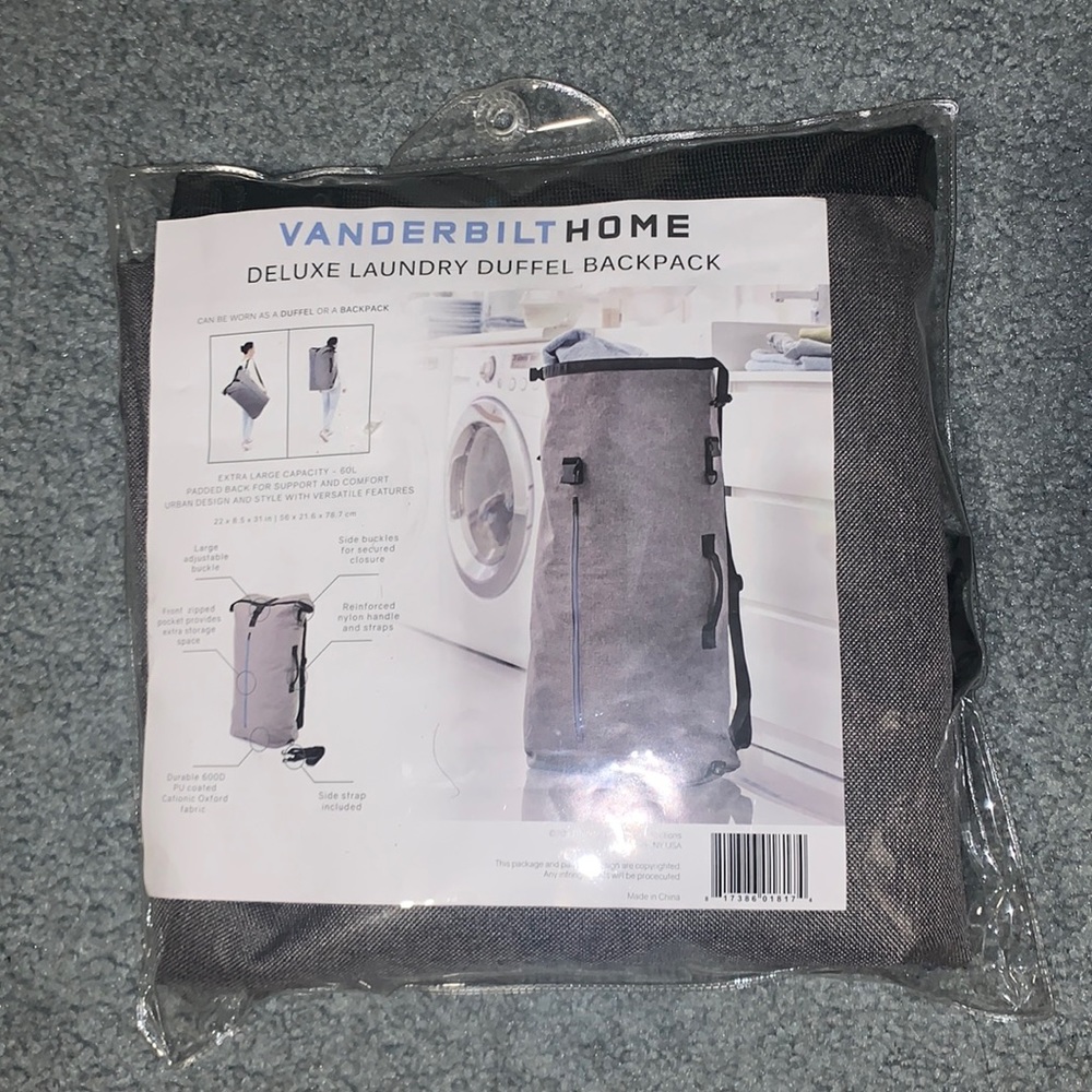 Brand new laundry duffel bag